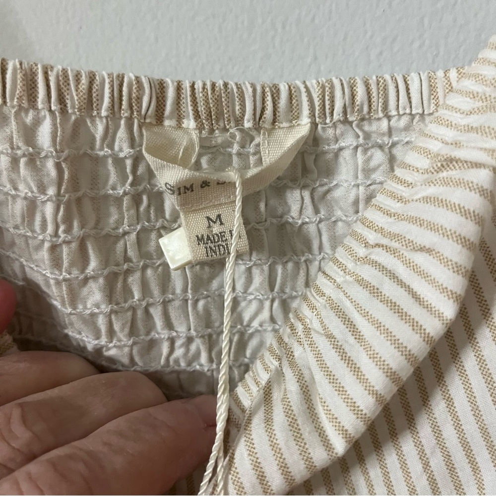 Sim and Sam Baby Doll Top Size Medium NWT - Picture 7 of 11